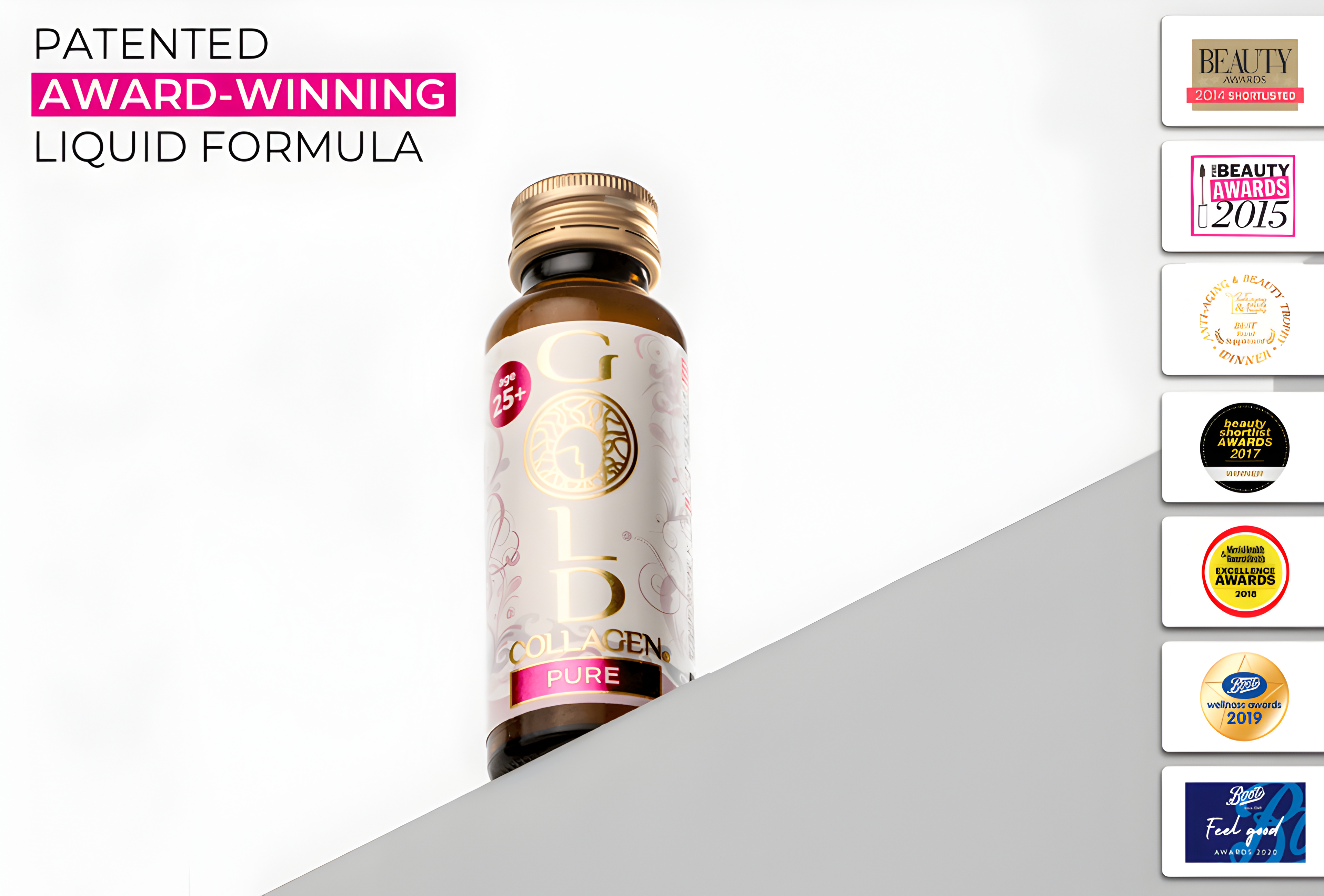 GOLD COLLAGEN - PURE 50ml Bottles - Pack Of 10'S