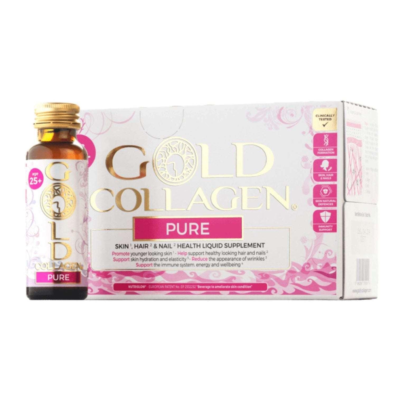 GOLD COLLAGEN - PURE 50ml Bottles - Pack Of 10'S