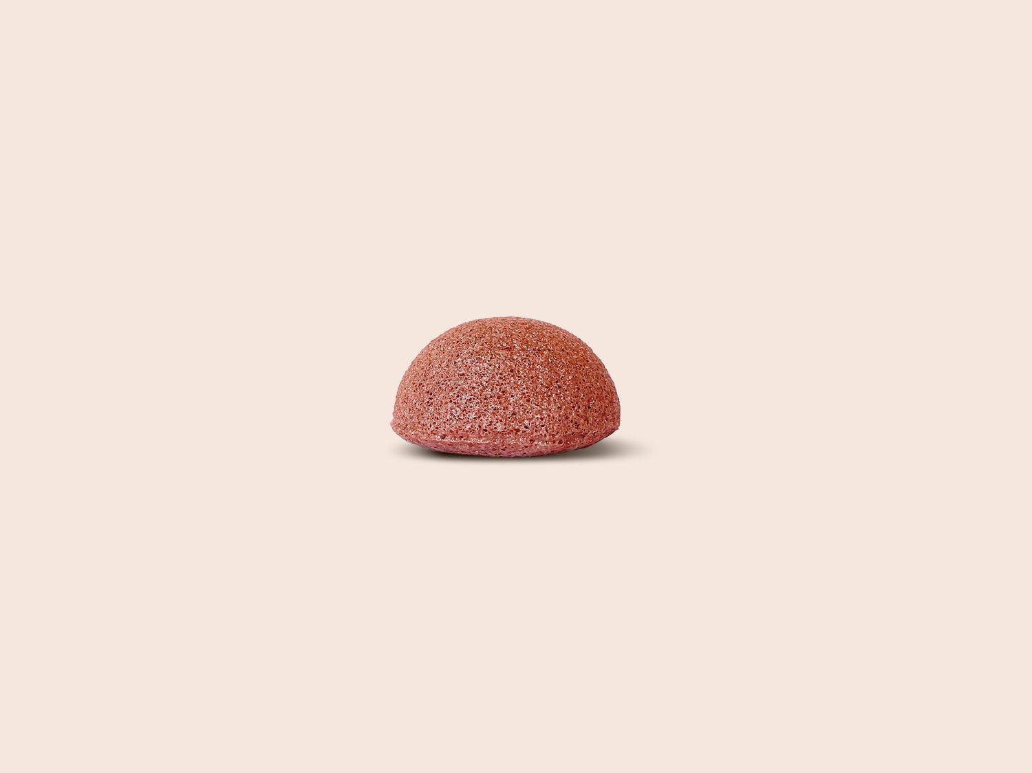 KONJAC SPONGE RED CLAY - Beauty Ethic