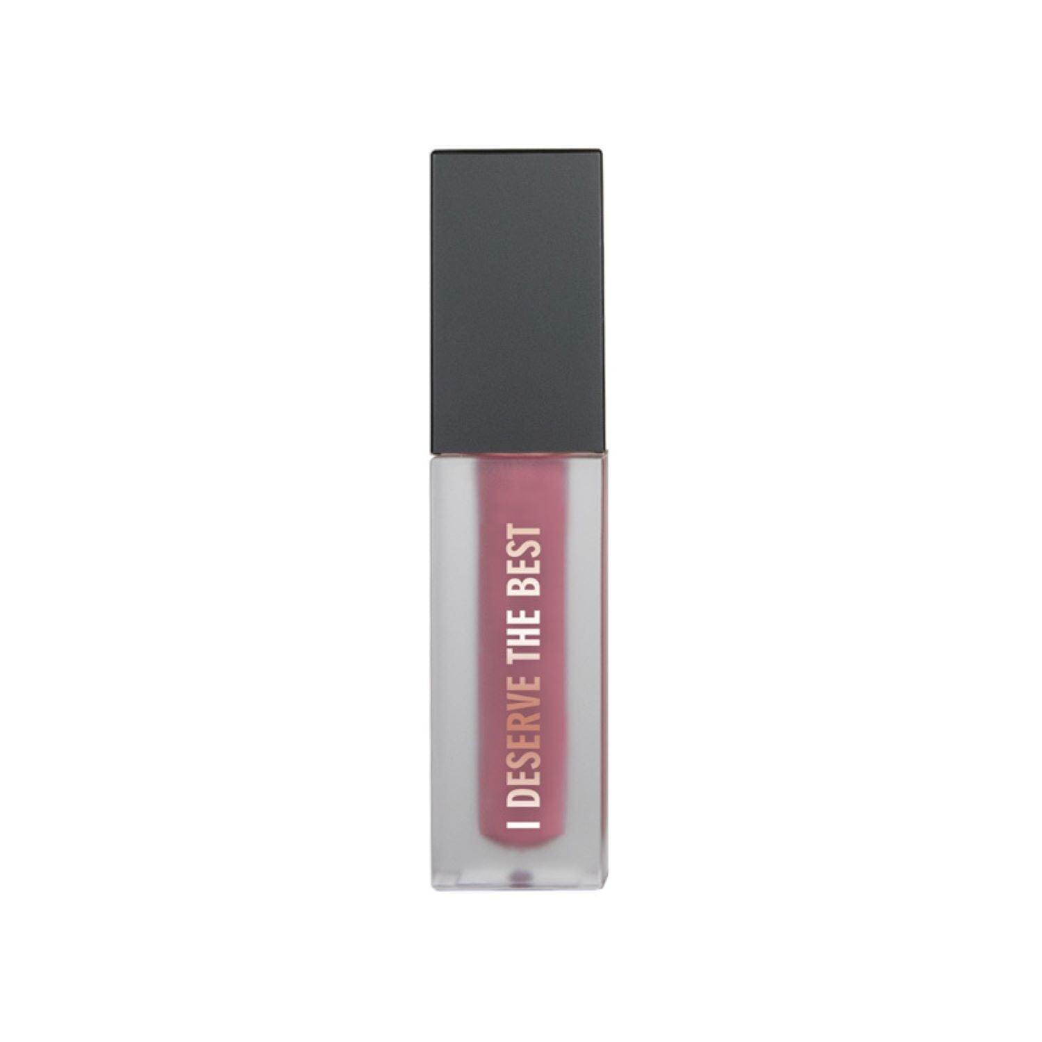 I Deserve The Best - Deep Mauve Liquid Lipstick - Beauty Ethic