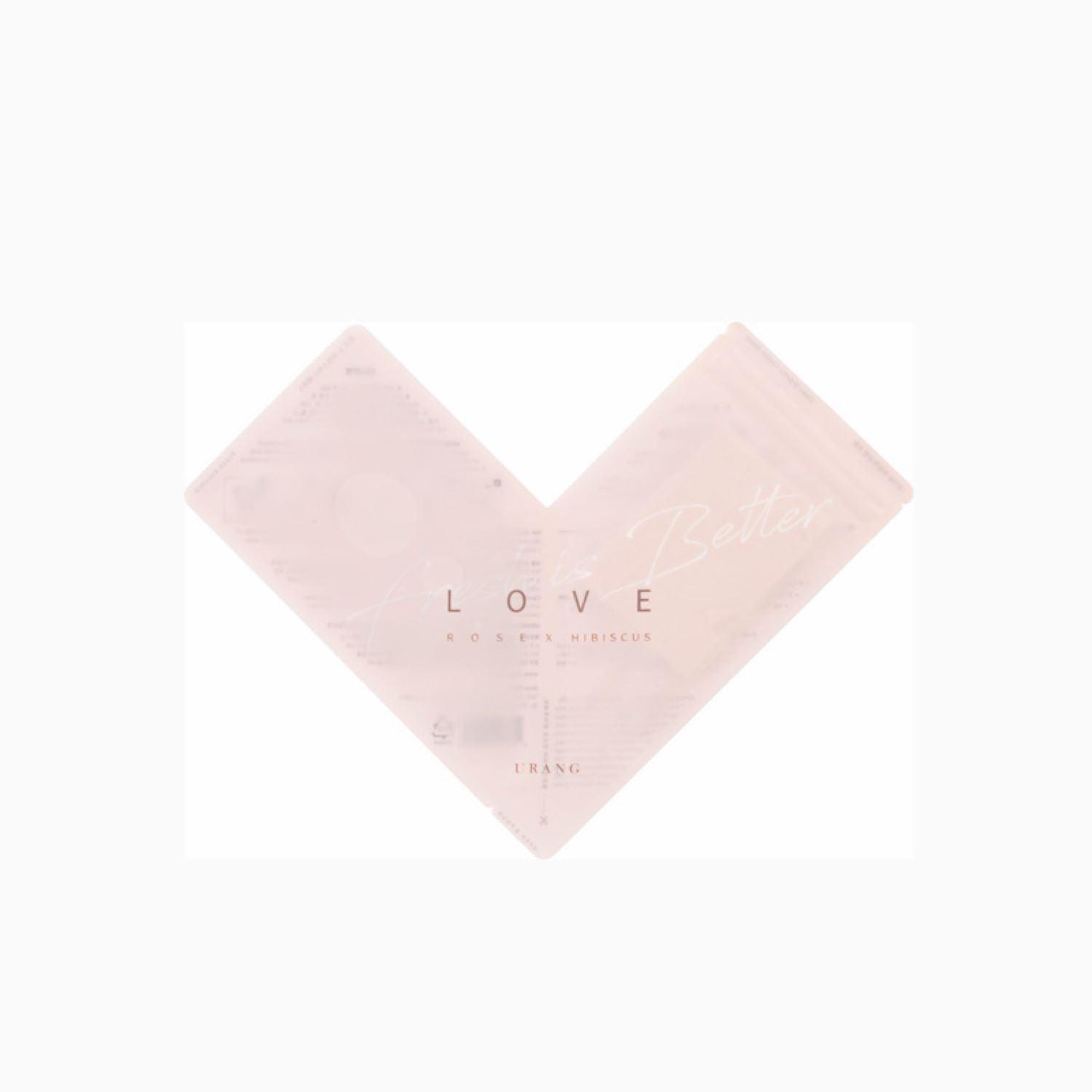 Urang Love Rose X Hibiscus Mask - 5pcs Per Box - Beauty Ethic