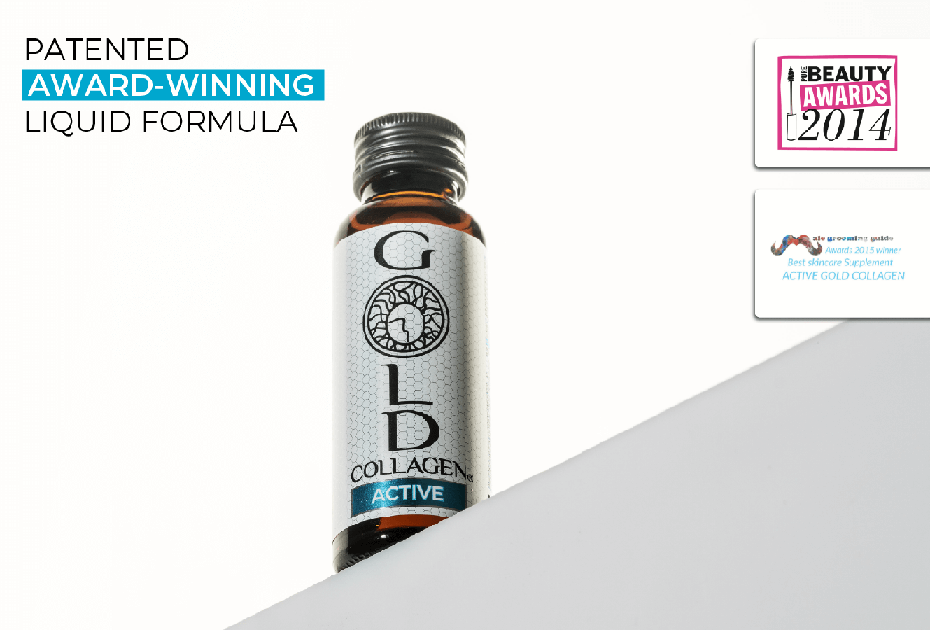 GOLD COLLAGEN - ACTIVE 50ml Bottles - Pack Of 10'S