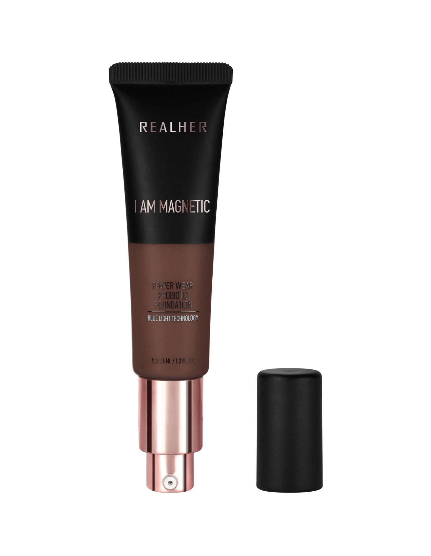 REALHER POWER WEAR LIQUID FOUNDATION- I AM MAGNETIC - Beauty Ethic